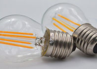 Bóng đèn LED dây tóc màu trắng ấm 2700K-6500K 4W E14 Tiêu thụ điện năng thấp hơn