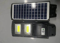 Ngoài trời Ip65 Tích hợp năng lượng mặt trời Led Street Light Chất liệu abs siêu sáng với bộ điều khiển từ xa