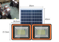 Điều khiển từ xa PVC Năng lượng mặt trời 100lm / W Đèn pha Led bên ngoài