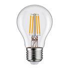 Bóng đèn LED dây tóc quả cầu sáng, Bóng đèn LED dây tóc trắng ấm Thủy tinh 3300K