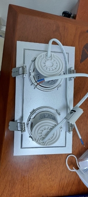 Đèn LED lưới tản nhiệt Cri80 nhúng, Đèn LED âm trần hình chữ nhật