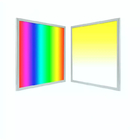 Đèn bảng RGB 600x600 hoặc 620x620 với bộ giải mã RGBW gắn trần