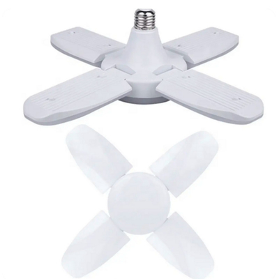 Năng lượng cao 60w đèn LED lá bóng đèn 4 + 1 E27 cơ sở hoặc B22 cơ sở độ sáng cao Garage bóng đèn lá