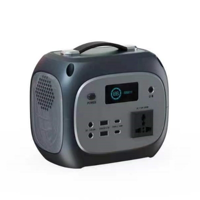 Trạm điện khẩn cấp di động với công suất tấm pin mặt trời 256WH 300W cho cắm trại hoặc sử dụng gia đình