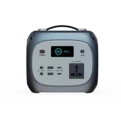 Trạm điện khẩn cấp di động với công suất tấm pin mặt trời 256WH 300W cho cắm trại hoặc sử dụng gia đình