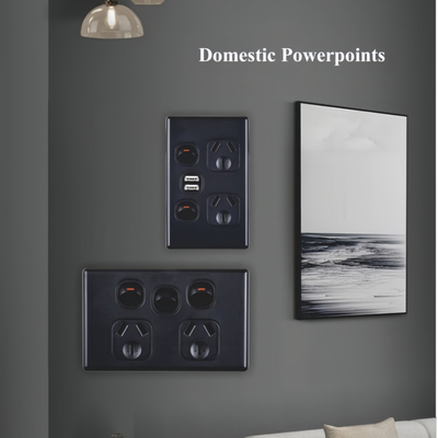Logo tùy chỉnh Thương hiệu Tiêu chuẩn Úc 250V 16A 4 Gang Electric Wall Switch