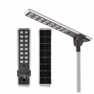 Die đúc nhôm nhà ở tất cả trong một ánh sáng mặt trời 80w 100w 120w cho đường cao hoặc bãi đậu xe