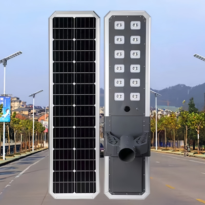 Die đúc nhôm nhà ở tất cả trong một ánh sáng mặt trời 80w 100w 120w cho đường cao hoặc bãi đậu xe