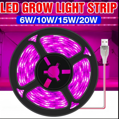 Dải thực vật phổ đầy đủ Ánh sáng chống thấm trong nhà Ánh sáng phát triển LED