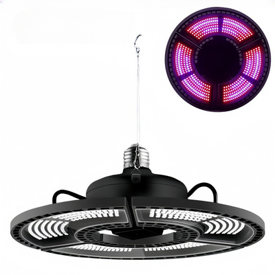 Phạm vi quang phổ đầy đủ E26 E27 biến thể UFO năng lượng cao phát triển ánh sáng Đỏ Ánh xanh Đèn cho tất cả các loại cây