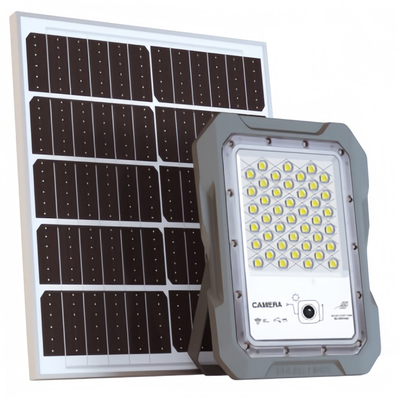 CCTV chất lượng cao 100w 200w 300w 500w 800w Đèn bảo vệ tường với 1440P Camera cho việc sử dụng ngoài trời