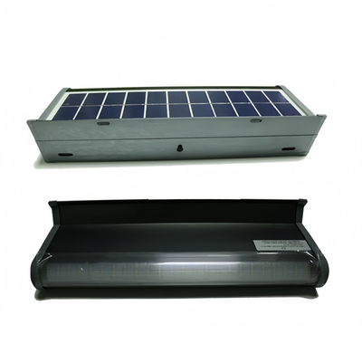 Kiểm tra nước năng lượng mặt trời 4w đến 18w tất cả trong một bảng quảng cáo biển báo An ninh ánh sáng cho sân sau