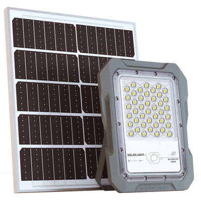 60w 100w 200w 300w 500w 800w 1200w 1500w đèn pha năng lượng mặt trời cao với điều khiển từ xa cảm biến ánh sáng cảm biến chuyển động