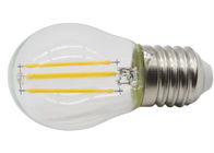 Bóng đèn LED dây tóc G45 4 Watt E27 Thủy tinh 3300K Tiêu thụ điện năng thấp hơn