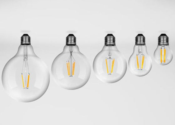 A55 A60 A65 A70 Quả cầu tiết kiệm năng lượng Bóng đèn LED dây tóc FC35 cho cửa hàng và nhà hàng