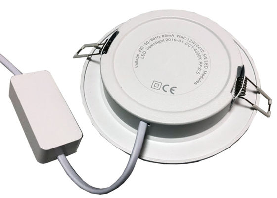 CCT 6000K LED Panel Downlight Thẻ nhớ 16G cho trung tâm mua sắm hoặc phòng khách