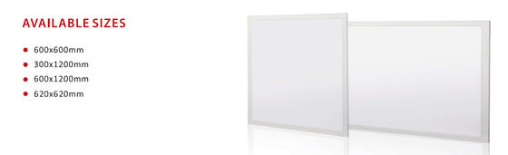 Đèn chiếu sáng bảng điều khiển Led Lumens cao SMD2835 Tản nhiệt ít hơn Tuổi thọ dài