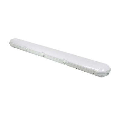 T8 Tube PC IP65 Nhà ở được xây dựng trong ánh sáng cảm biến 40w Led Tri Proof Fixture