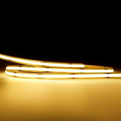 2020 Giá tốt nhất Độ sáng cao Dc12 24v 10mm Chiều rộng Dc12v trắng ấm Cob Led Strip Light