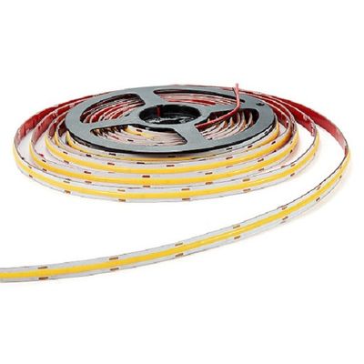 2020 Giá tốt nhất Độ sáng cao Dc12 24v 10mm Chiều rộng Dc12v trắng ấm Cob Led Strip Light