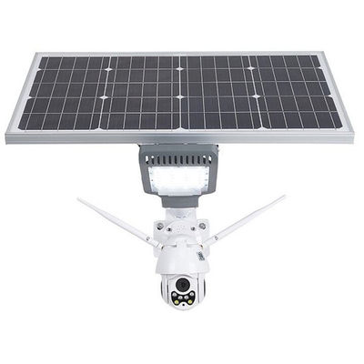 Đèn đường năng lượng mặt trời với WIFI và Camera an ninh Công suất ánh sáng 100W cho cổng