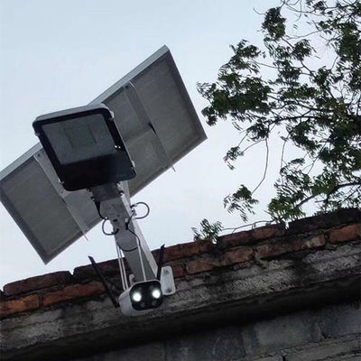 Đèn đường năng lượng mặt trời với WIFI và Camera an ninh Công suất ánh sáng 100W cho cổng