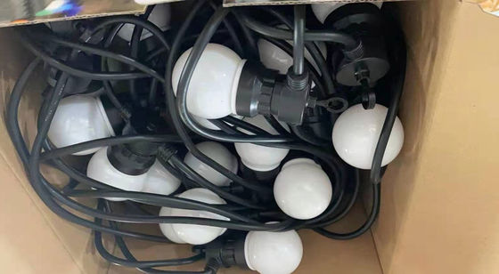 Đèn chiếu sáng dải năng lượng mặt trời G50 G40 A60 Holiday Ip65