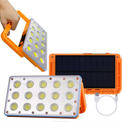 Câu cá ban đêm Đèn khẩn cấp năng lượng mặt trời 100w IP65 với bộ sạc USB