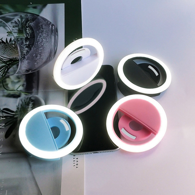 Cri70 Selfie Đèn Led Ring Light Chụp ảnh Clip Flash đẹp trên điện thoại Pin di động Hoạt động