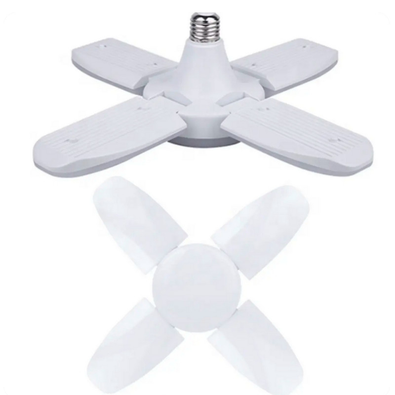 Năng lượng cao 60w đèn LED lá bóng đèn 4 + 1 E27 cơ sở hoặc B22 cơ sở độ sáng cao Garage bóng đèn lá