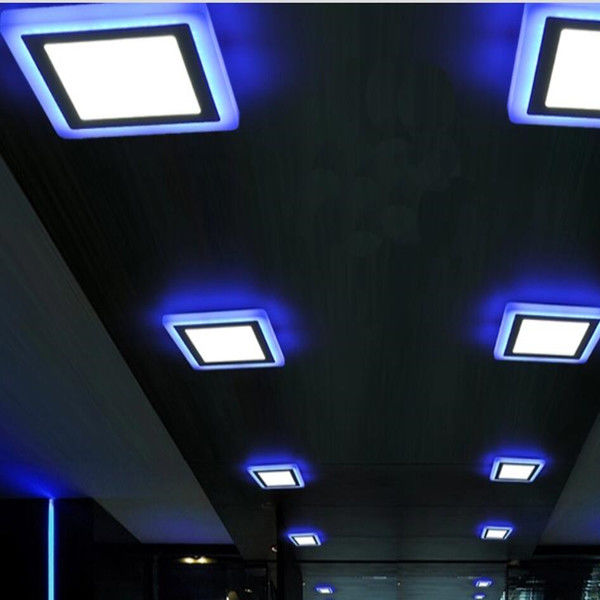 Thanh và KTV sử dụng Blue / Green / Pink Three Gears Hai màu Down Light Square Outlook